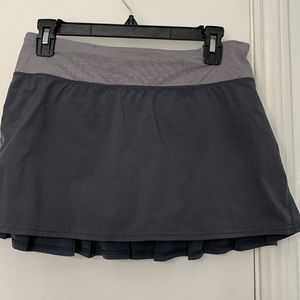 Lululemon Gray Tennis skirt